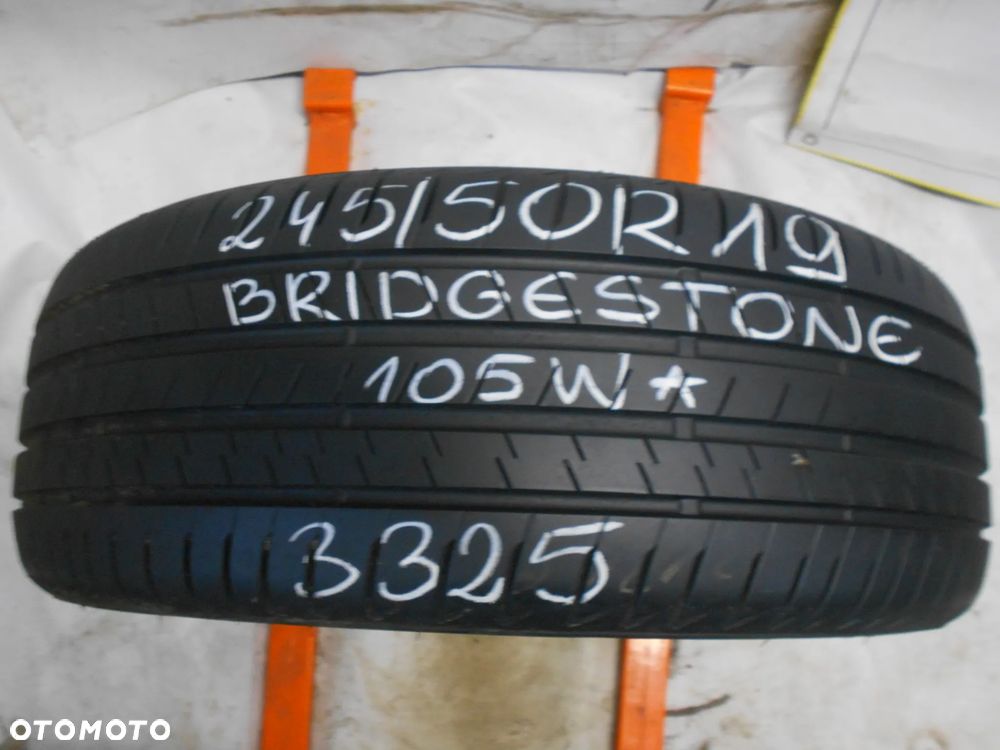 OPONA POJEDYNKA 245/50R19 BRIDGESTONE ALENZA 001 DOT 3325 7.2MM - 1