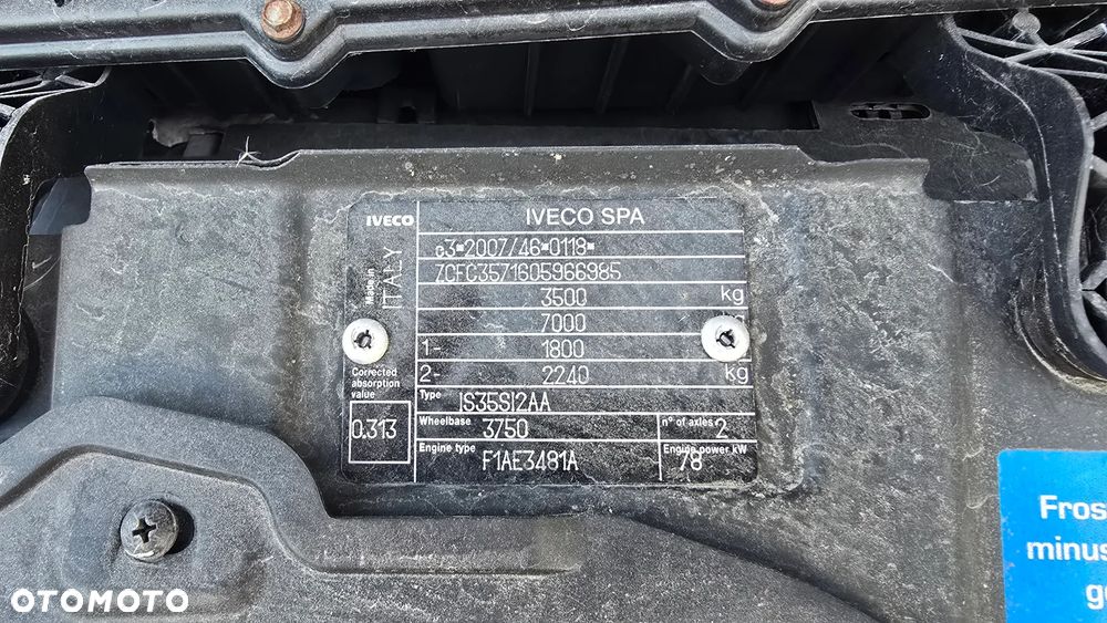 Iveco DAILY V, 35S11, KONTENER POCZTOWY DHL, EURO 5, - 20
