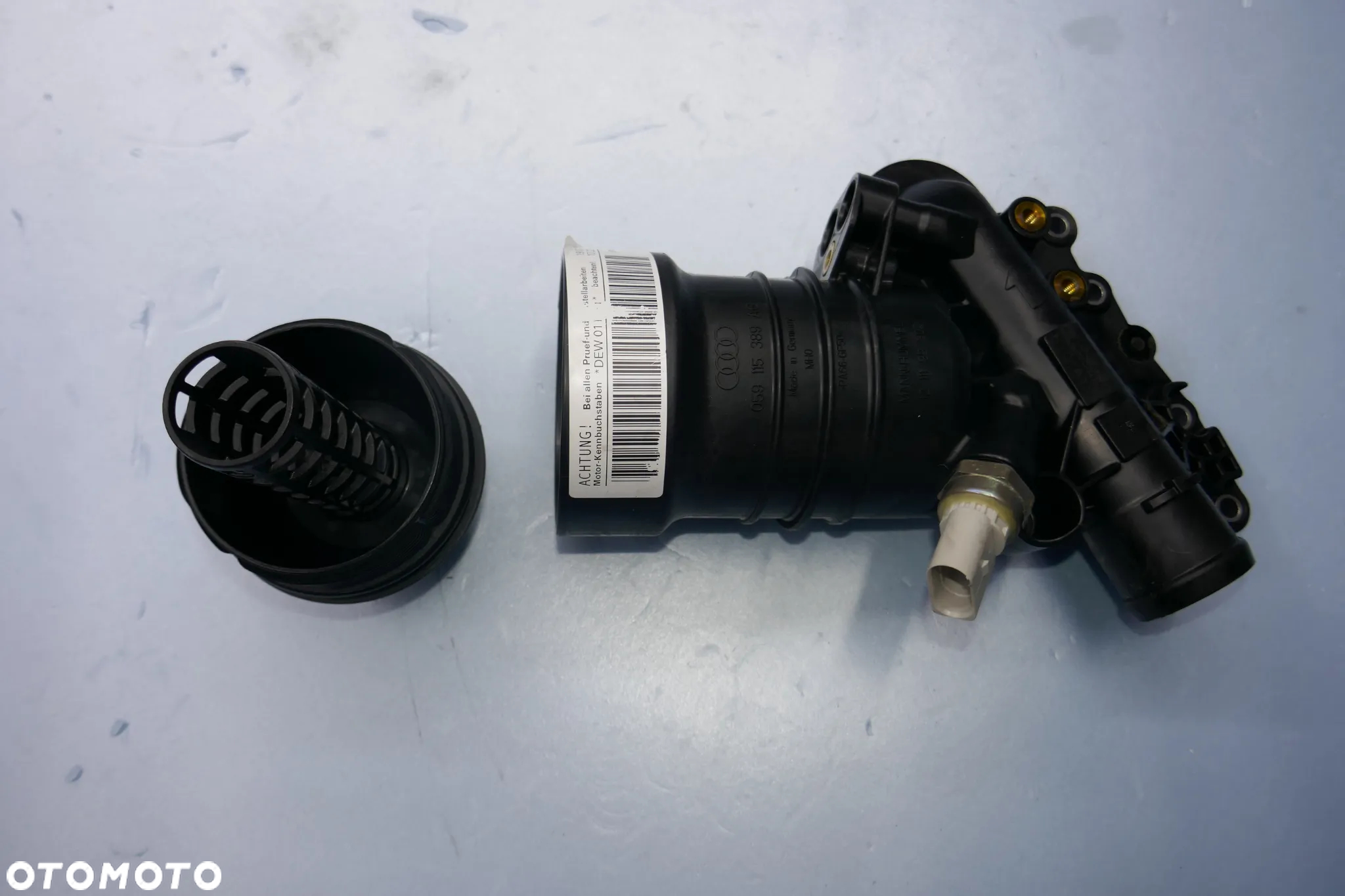 OBUDOWA FILTRA OLEJU AUDI 3.0 TDI DEW 059115389AG - 10