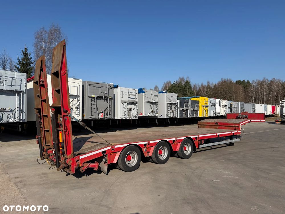 HRD Naczepa Niskopodwoziowa Najazdy Hydrauliczne Wciągarka - 3