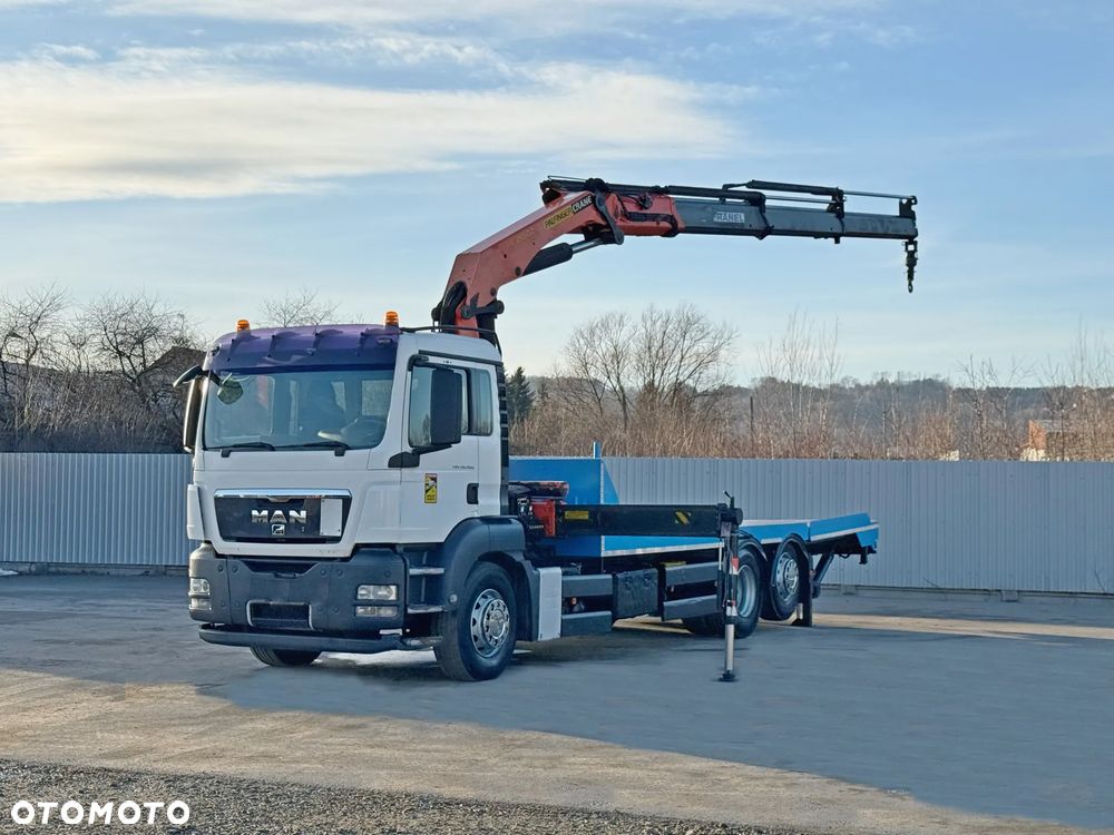 MAN TGS 26.400 * AUTOLAWETA 7,70m + PALFINGER PK 21502 + PILOT * STAN BDB - 2