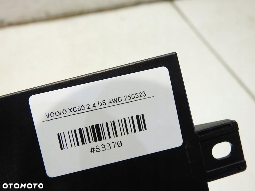 MODUŁ STEROWNIK KLAPY VOLVO XC60 I 31299156 - 5