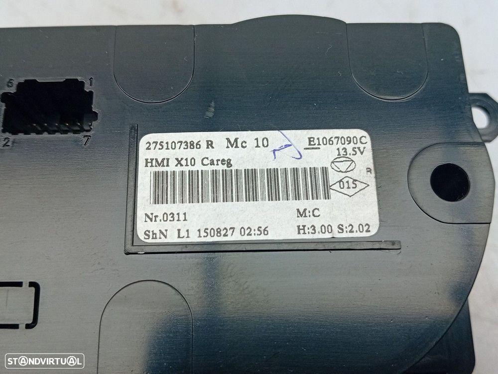 Botão / interruptor do AC RENAULT Zoe (BFM_) - 4