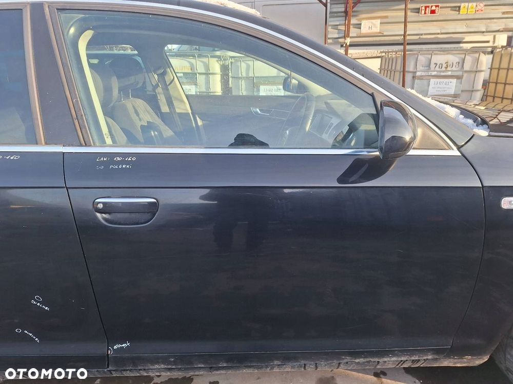 DRZWI KOMPLETNE PRAWY PRZÓD AUDI A6 C6 04-08r LY9B - 1