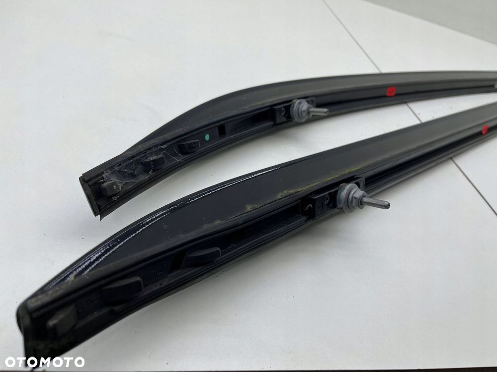 BMW X3 F25 RELINGI DACHOWE CZARNY POŁYSK KOMPLET 8047359 8047360 - 8