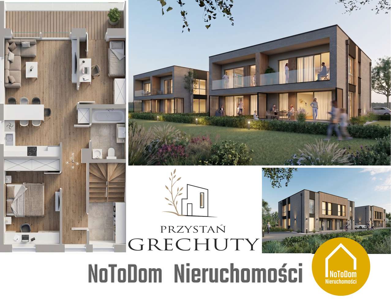 SŁUPSK | Grechuty | 3 pokoje z LOGGIĄ