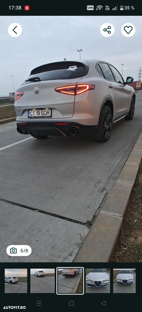 Alfa Romeo Stelvio 2.0 Turbo AWD AT8 Competizione - 8