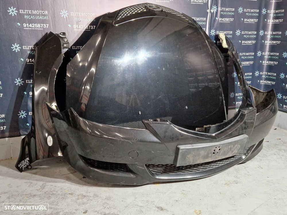 Frente completa usada MAZDA 3 1.6i capot parachoques guardalamas oticas radiador