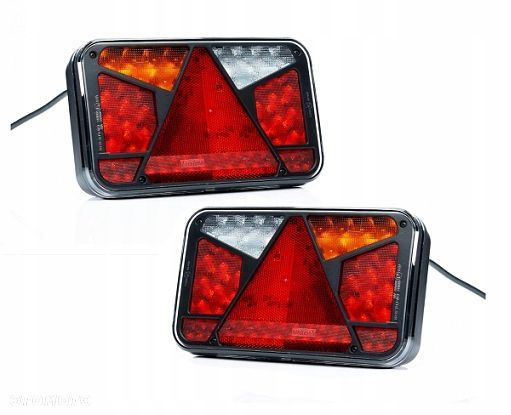 Lampa przyczep LED 7FUN NACZEPA KONTENER kpl - 1