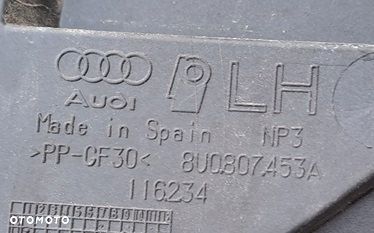 audi q3 8u0 ślizg mocowanie zderzaka lewy tył 8u0807453a - 2