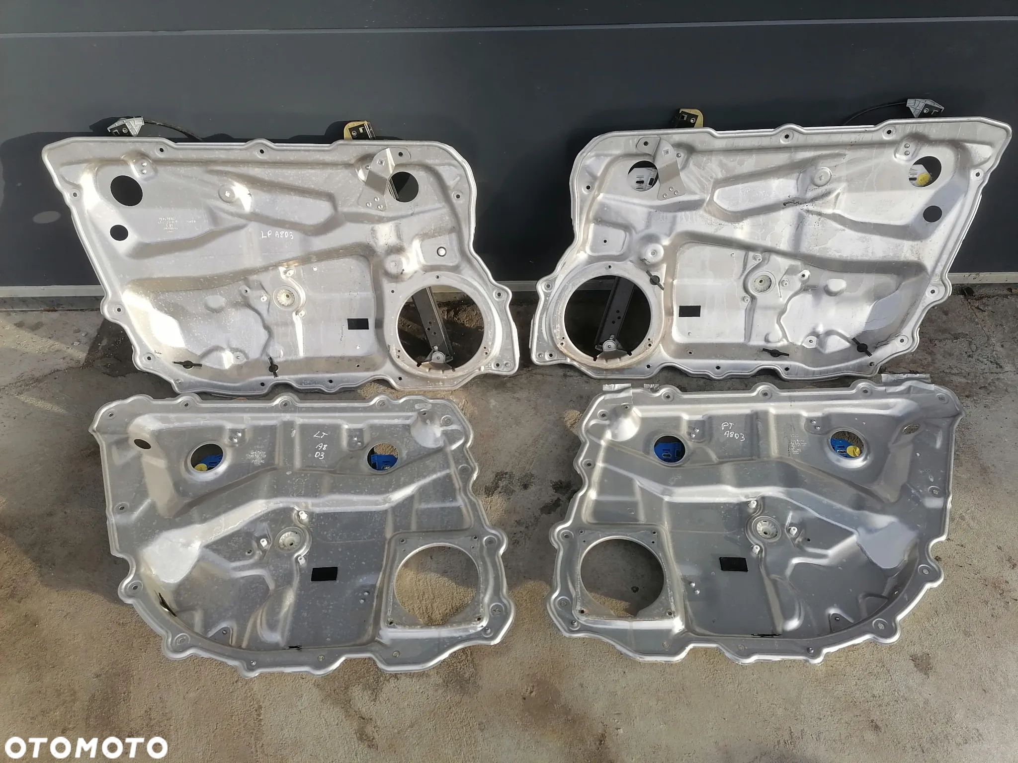 Mechanizm Podnośnik Szyby Lewy/Prawy Tył Tylny Audi A8 D3 - 1