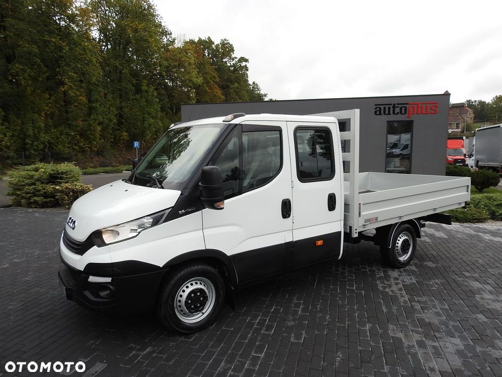 Iveco DAILY 35S15 SKRZYNIA PODWÓJNA KABINA DOKA 7 MIEJSC KLIMATYZACJA  150KM - 19