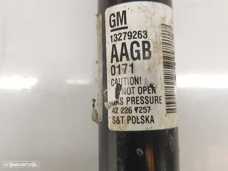 AMORTECEDOR TRASEIRO ESQUERDO OPEL ASTRA J 2011 -13279263 - 2