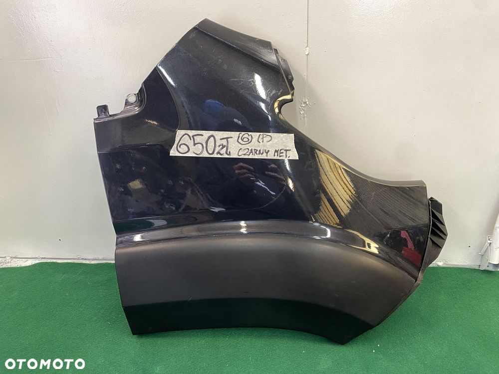 DUCATO BOXER JUMPER MAX 17- BŁOTNIK PRZEDNI PRZÓD PRAWY LISTWA CZARNY HEAVY - 1