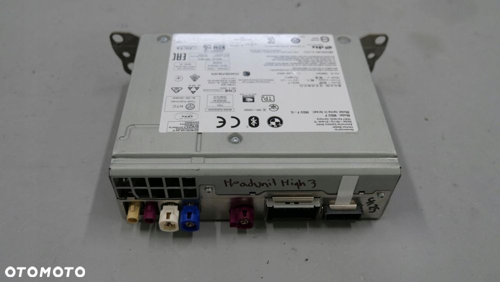 bmw f40 g42 g20 g30 g01 czytnik nawigacji radio mgu 5a3bc22 5b3f826 5b3f810 - 5