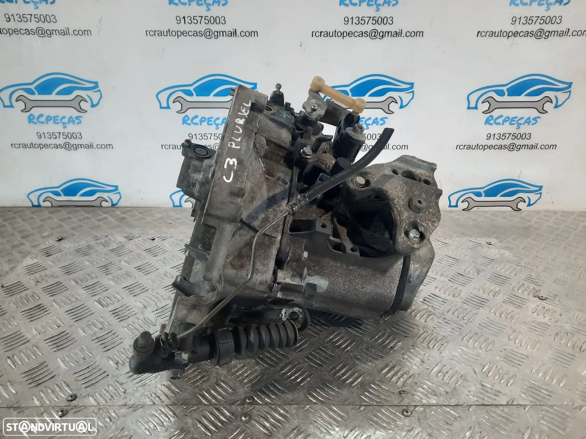 CAIXA VELOCIDADES MANUAL CITROEN C3 PLURIEL 1.4i 8V 73CV KFV 20CQ19 - 1