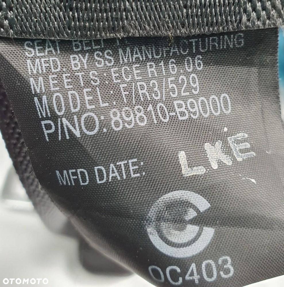 PAS LEWY TYŁ TYLNY HYUNDAI i10 II 89810-B9000 - 3
