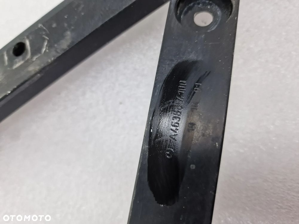 MERCEDES G-KLASSA W463 LIFT 18- BELKA PRZEDNIA PRZÓD / LISTWA / MOCOWANIE / WSPORNIKA ZDERZAKA PRZEDNIEGO PRZÓD , NR A4638854100 , NR AUKCJI BEL7 - 10