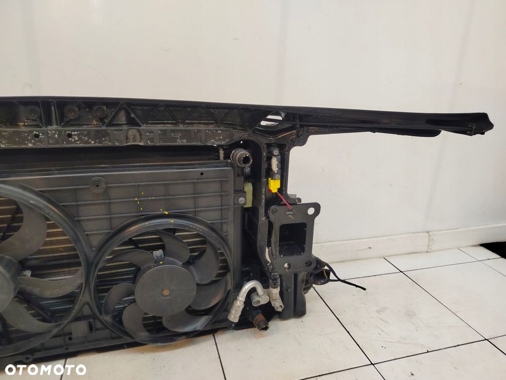 audi a3 8p lift 08r- pas przedni chłodnice komplet 1.4 tfsi automat - 8