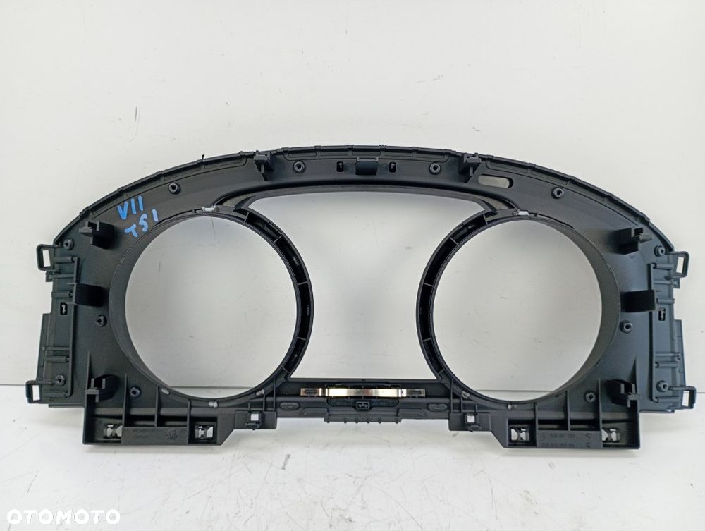 ramka obudowa licznika panelu nawiewu radia osłona vw golf VII 7 5G1863100 5G1819743 5G0857059 - 7