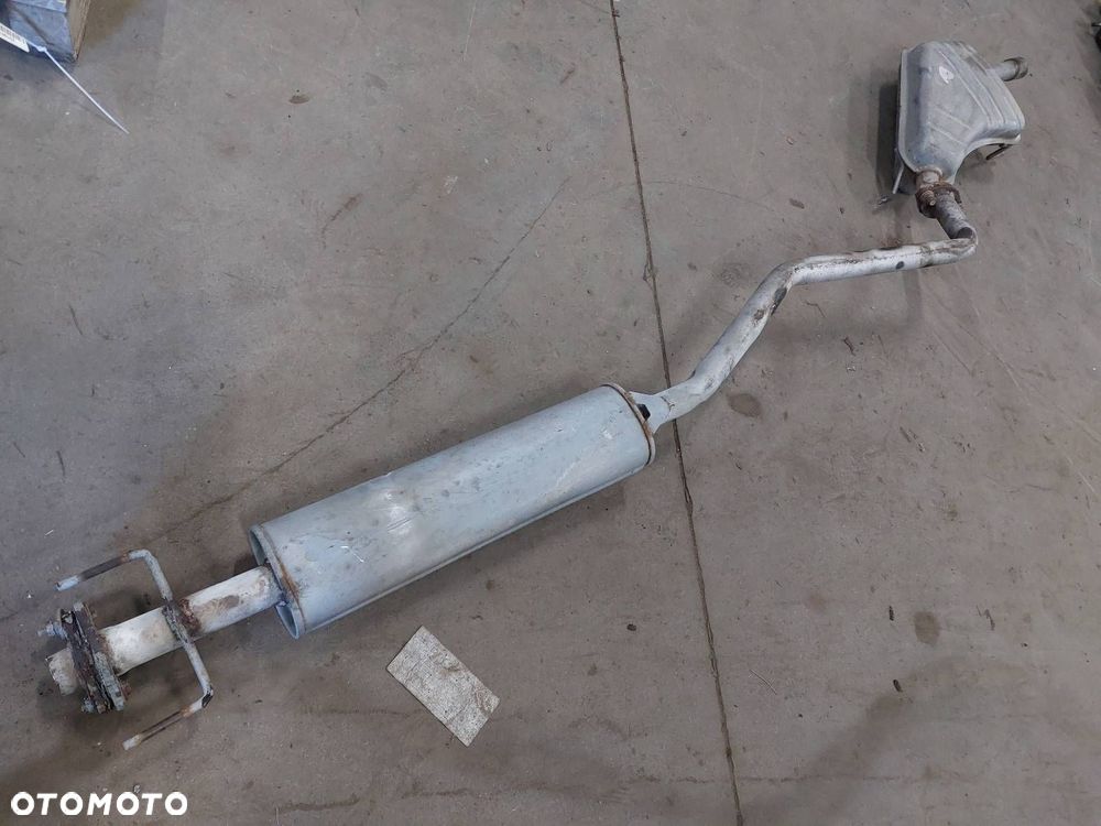 TŁUMIK WYDECH KOŃCOWY + ŚRODKOWY OPEL VECTRA B 1.6 8V - 2