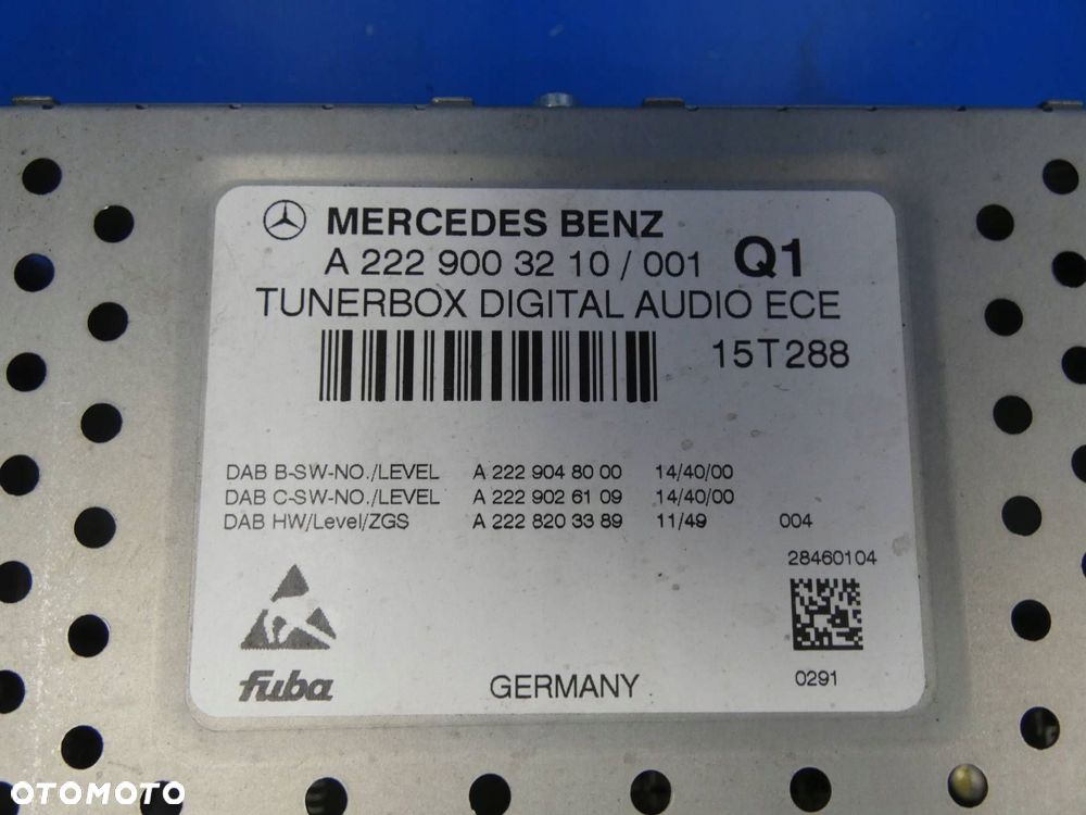 MERCEDES S KLASA W222 W205 W213 TUNER MODUŁ RADIA WZMACNIACZ - 3