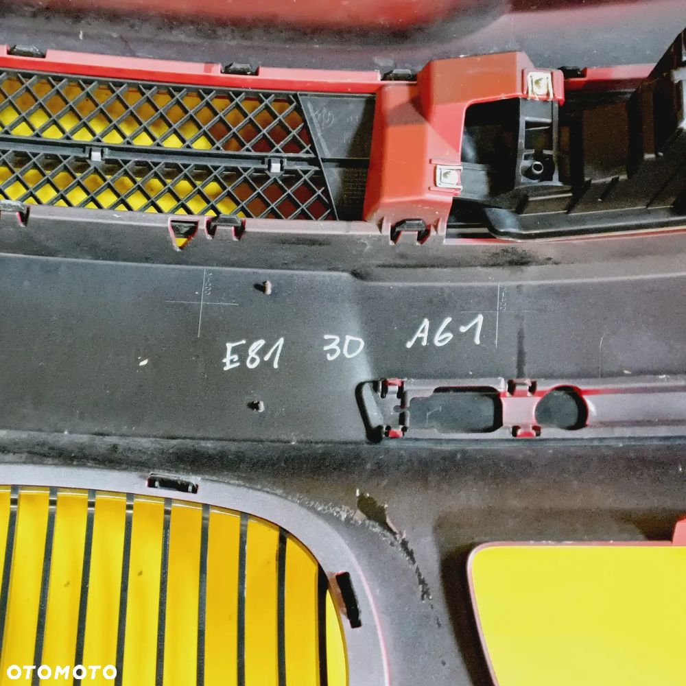 ZDERZAK PRZÓD PRZEDNI HALOGEN BMW 1 E81 LAK. A61 LIFT 7166462 NR11 - 15
