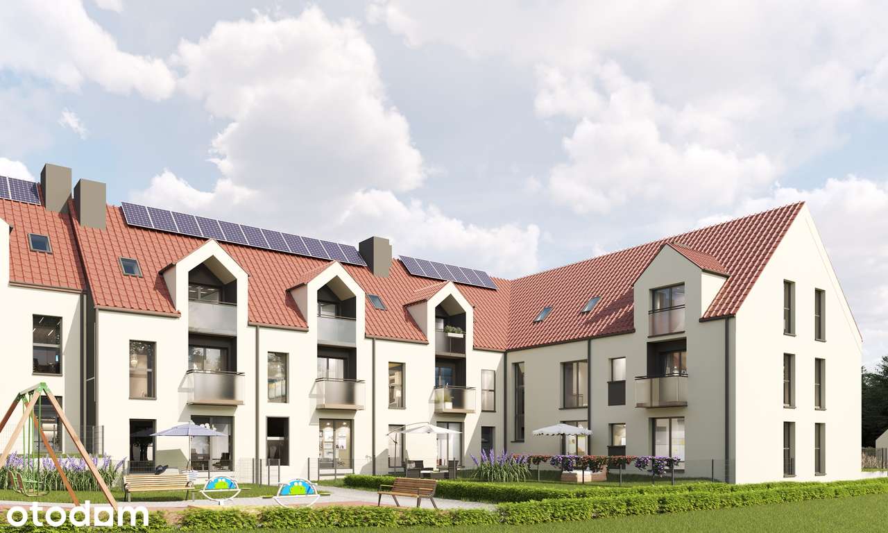Mieszkanie F/0/2 - 4 pokojowe o powierzchni 76 m2 z dużym tarasem