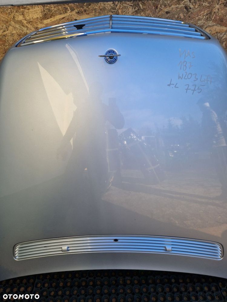 MERCEDES W203 LIFT KOMBI 775 MASKA POKRYWA SILNIKA/ BEZ GRILLA! - 13