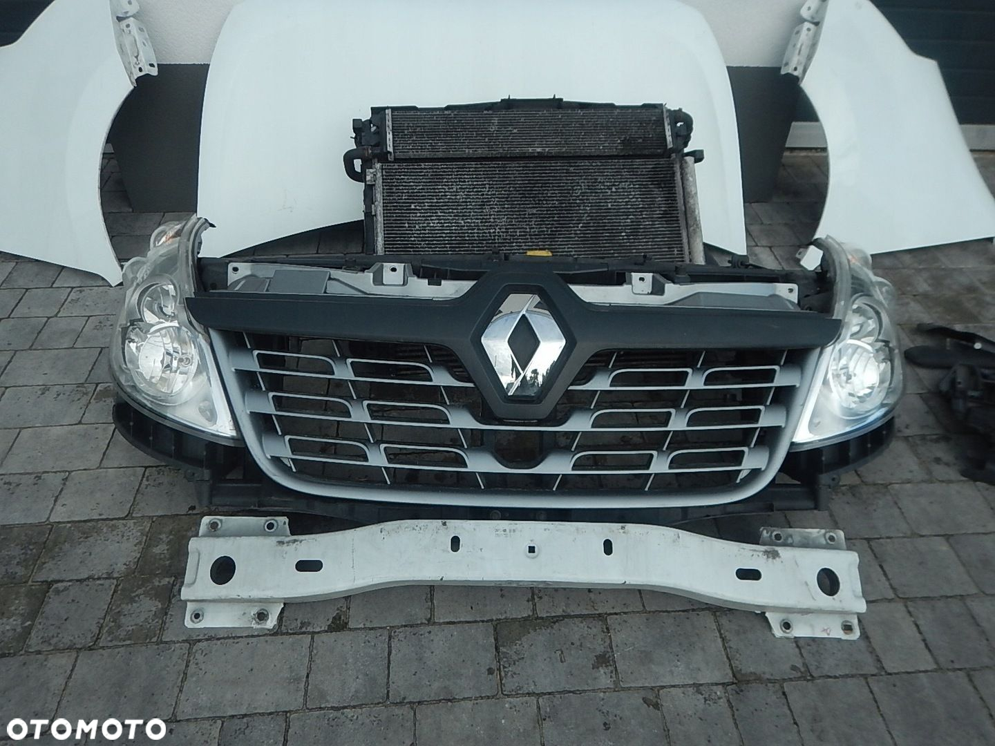 KOMPLETNY PRZOD MASKA ZDERZAK BLOTNIKI LAMPY PAS RENAULT MASTER III 2016-19 - 11