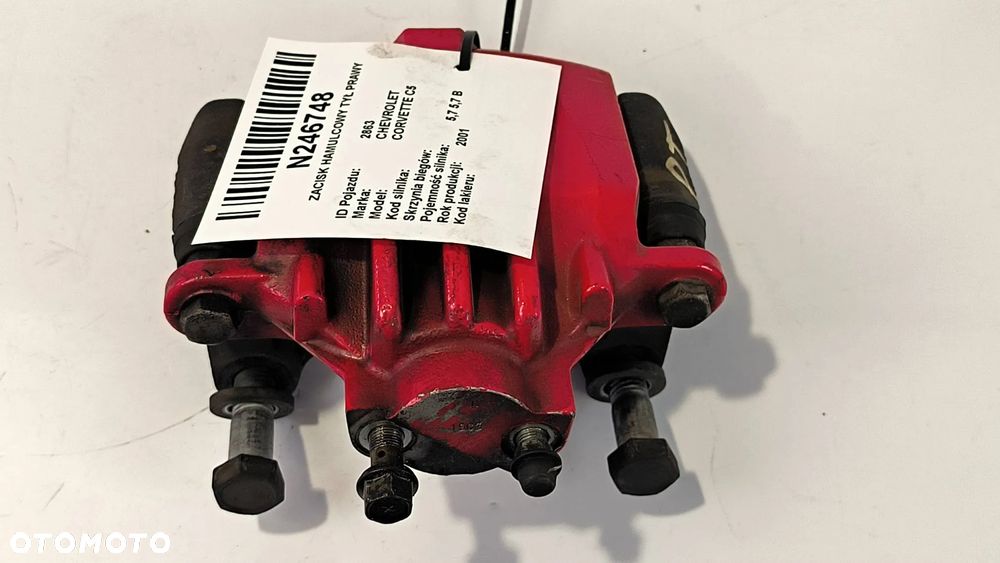 zacisk hamulcowy tylny lewy/prawy 4261444 Chevrolet Corvette C5 Coupe 2003r. Z06 Benzyna 5,7 B - 7