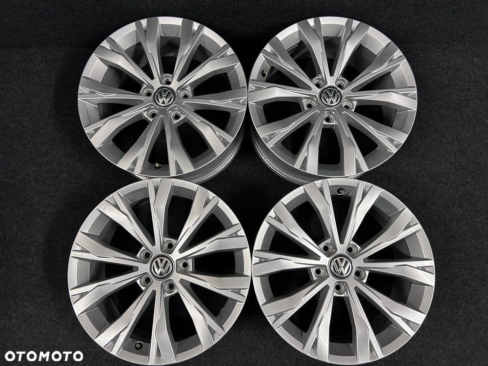 Alufelgi VW Tiguan II, Passat B8, B7, T-Roc, Touran, Golf 17 cali 5x112 4szt. ŁADNE! - 2