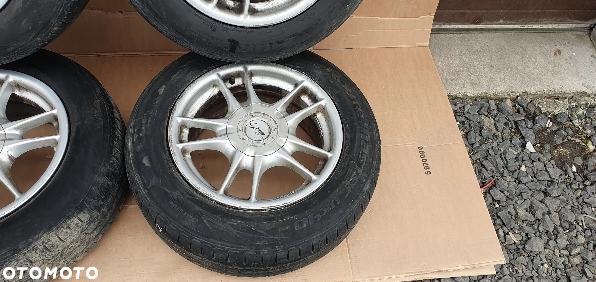 Alufelgi Ronal z oponami 5x112 195/65 R15 VW AUDI Skoda Seat - 4