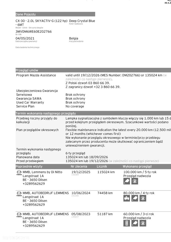 Mazda CX-30 e-SKYACTIVE G 122 EXCLUSIVE-LINE - 10
