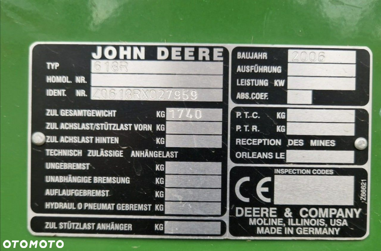 John Deere 9560i wts - 10