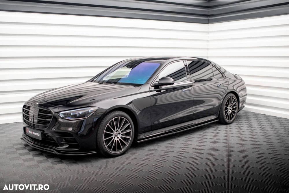 Prelungiri Praguri compatibile cu Mercedes S Class W223 AMG Line Maxton Design - 2