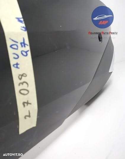 Spoiler Fusta Bara Spate originala cu 6 senzori Audi Q7 4M 2015 2016 2 - 8