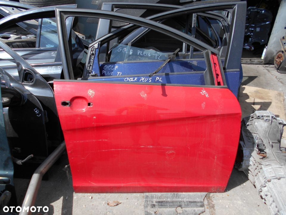 Seat Altea Toledo III drzwi prawe przod szyba - 1