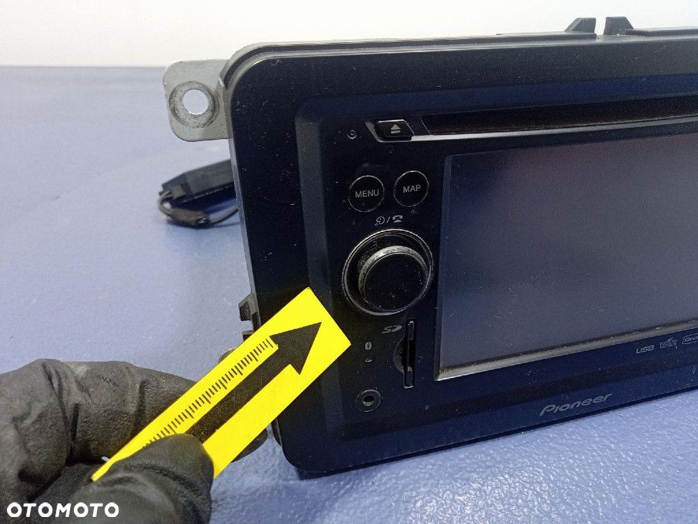 VW PASSAT B6 B7 GOLF V RADIO PIONEER AVIC-F9110BT USB DVD - 10