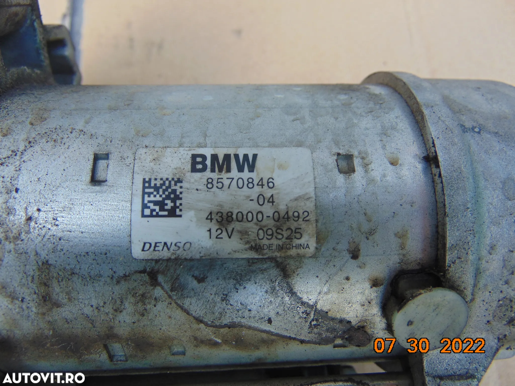 Electromotor bmw 2.0 b47 f30 f31 f32 f33 f34 f20 f21 f23 f22 f10 f11 f25 f26 f48 g30 g31 g40 x1 x2 - 3