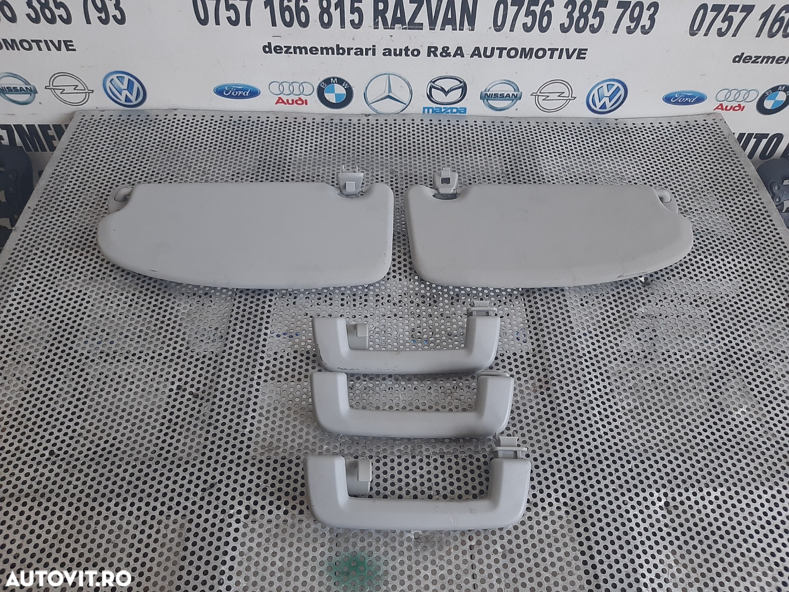 Parasolar Maner Plafon Plafoniera Fata Spate Suport Ochelari Ford Focus 2 Facelift An 2008-2009-201 - 9