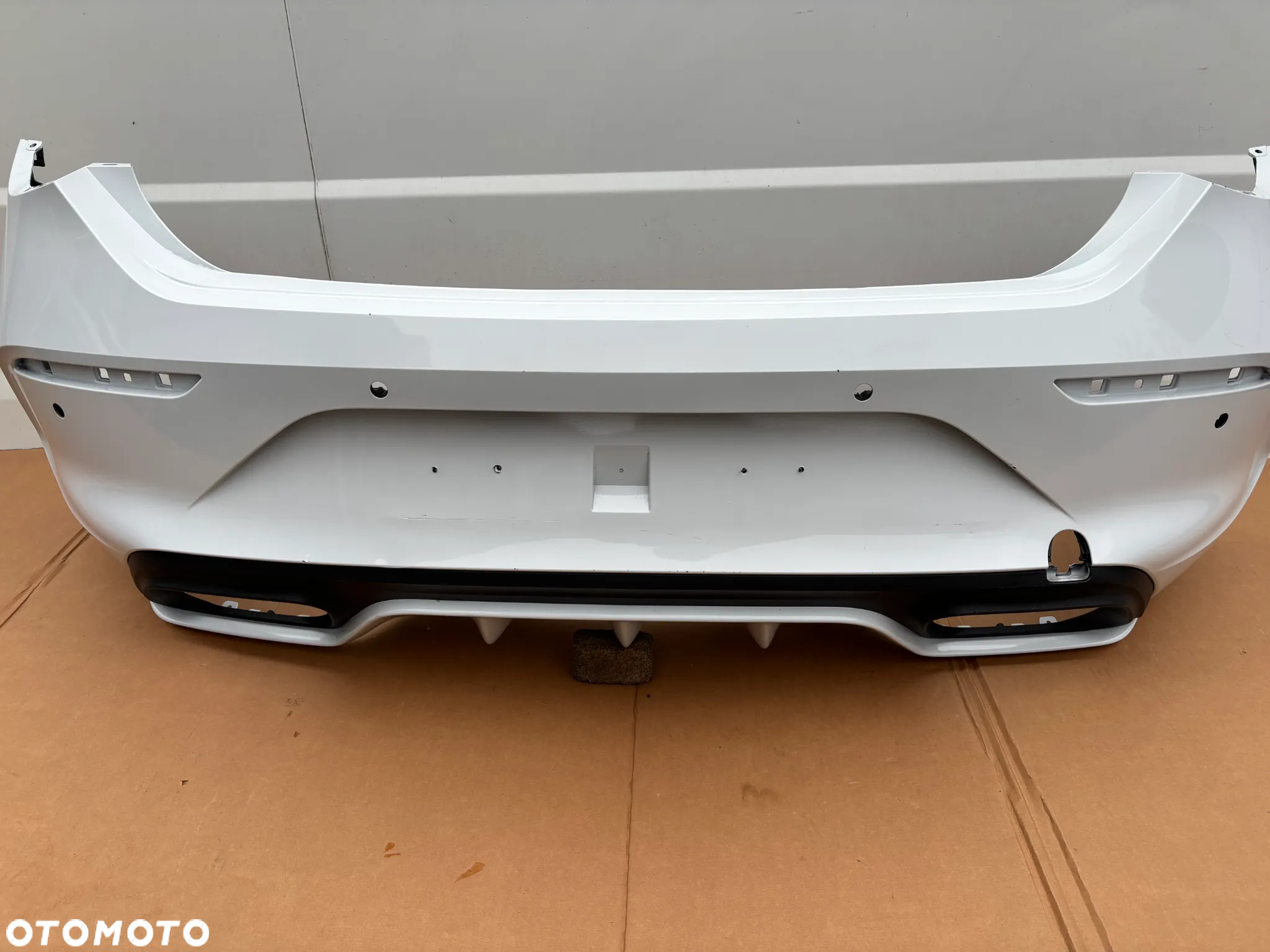 Zderzak Tylny Pod PDC Seat Cupra Leon IV Dyfuzor Biały LS9R Hatchback 5FA807837 5FA945105A 5FA807221 5FA807417E 5FA807421E - 4