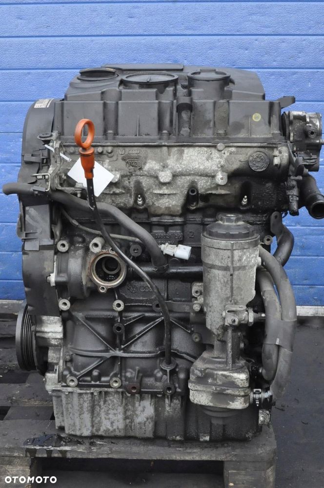 VW PASSAT B6 GOLF V TOURAN LEON II OCTAVIA 1.9 TDI 105KM SILNIK BLS 247tys - 1