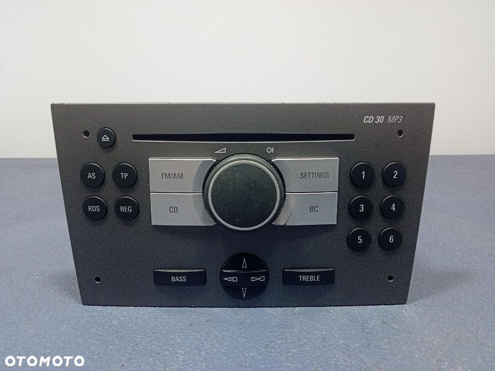 VECTRA C SIGNUM RADIO FABRYCZNE OEM CD30 MP3 EKRAN 13233932 - 2
