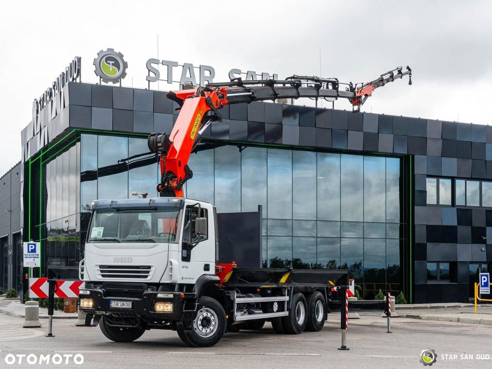 Iveco TRAKKER 310 6x4 PALFINGER PK 44002 HDS Żuraw Fly Jib