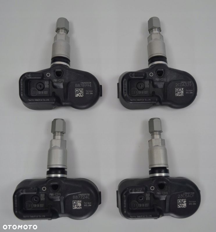 CZUJNIKI CIŚNIENIA TPMS TOYOTA LEXUS OEM DEMO x4szt. DEMO C-194 - 1