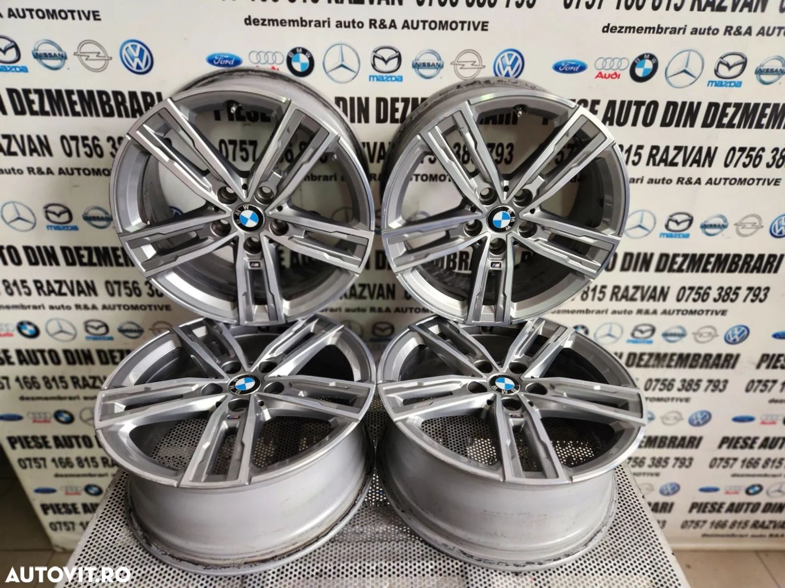 Set Jante Originale Bmw R17 Style 550M F40 F44 F45 Mini Cod  Cu Senzori Presiune - Dezmembrari Arad - 1