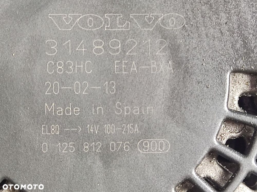 VOLVO XC40 2.0T T4 17-21r Alternator - 13