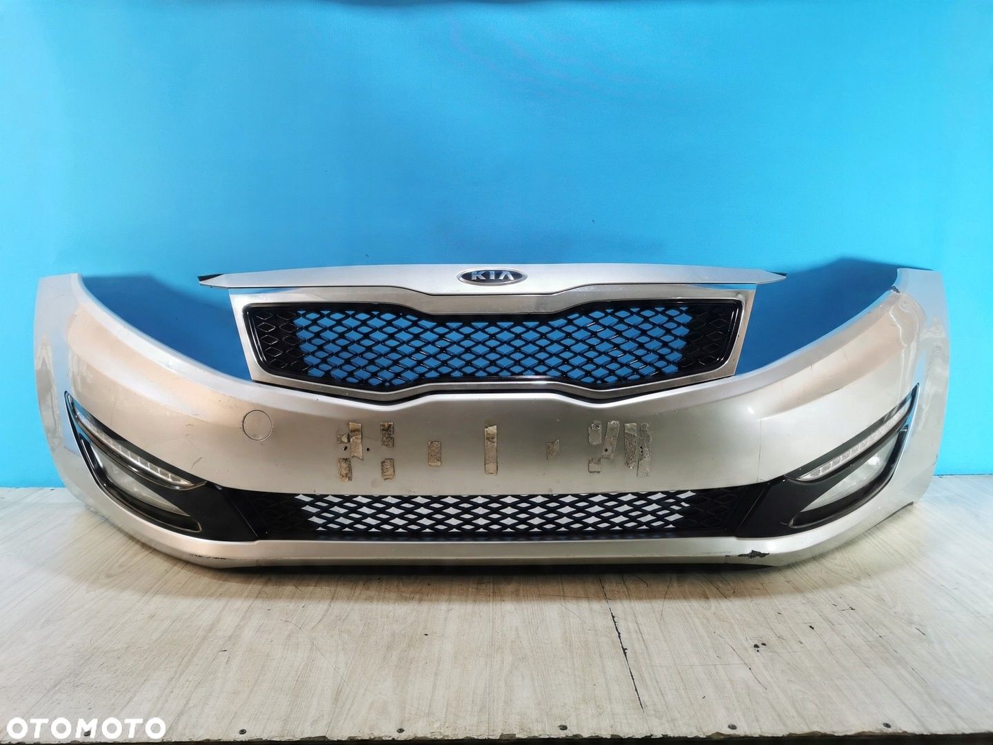 Kia Optima III zderzak grill przód przedni Led 10/13 - 1