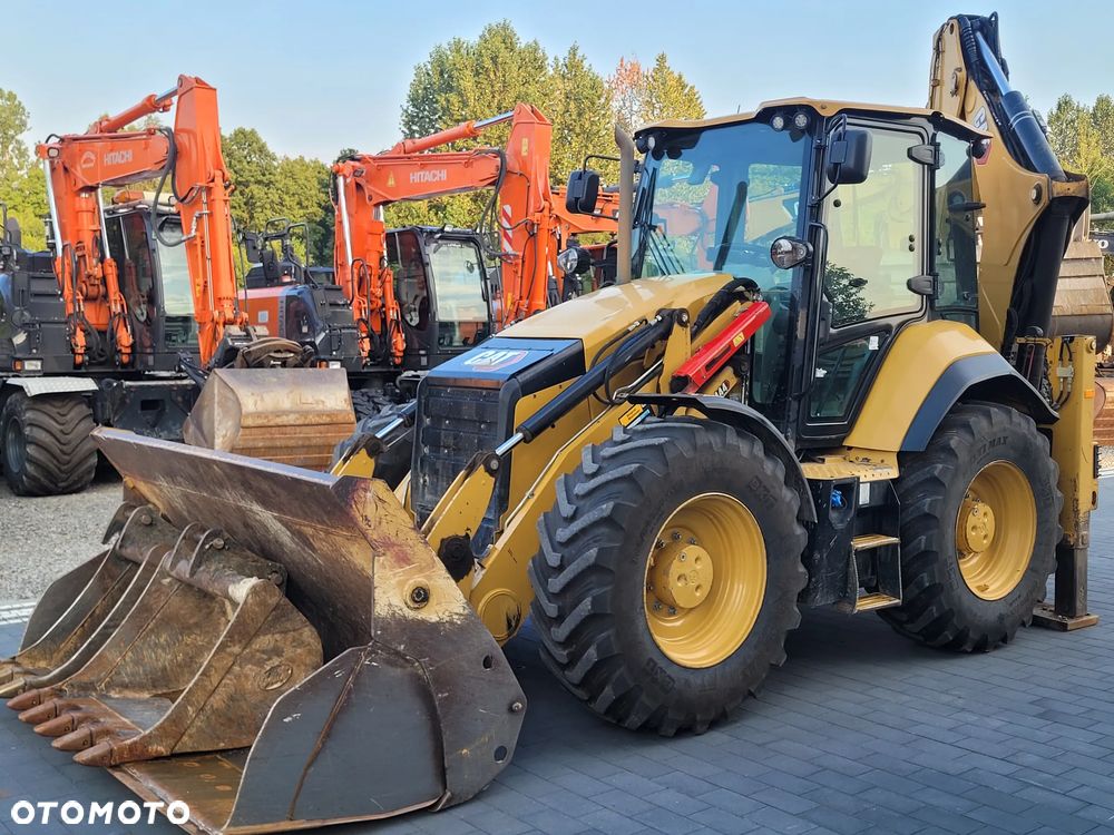 Caterpillar 444 / NOWY MODEL / 2021 rok / POWERTILT / 3 łyżki / jak 4CX / - 1